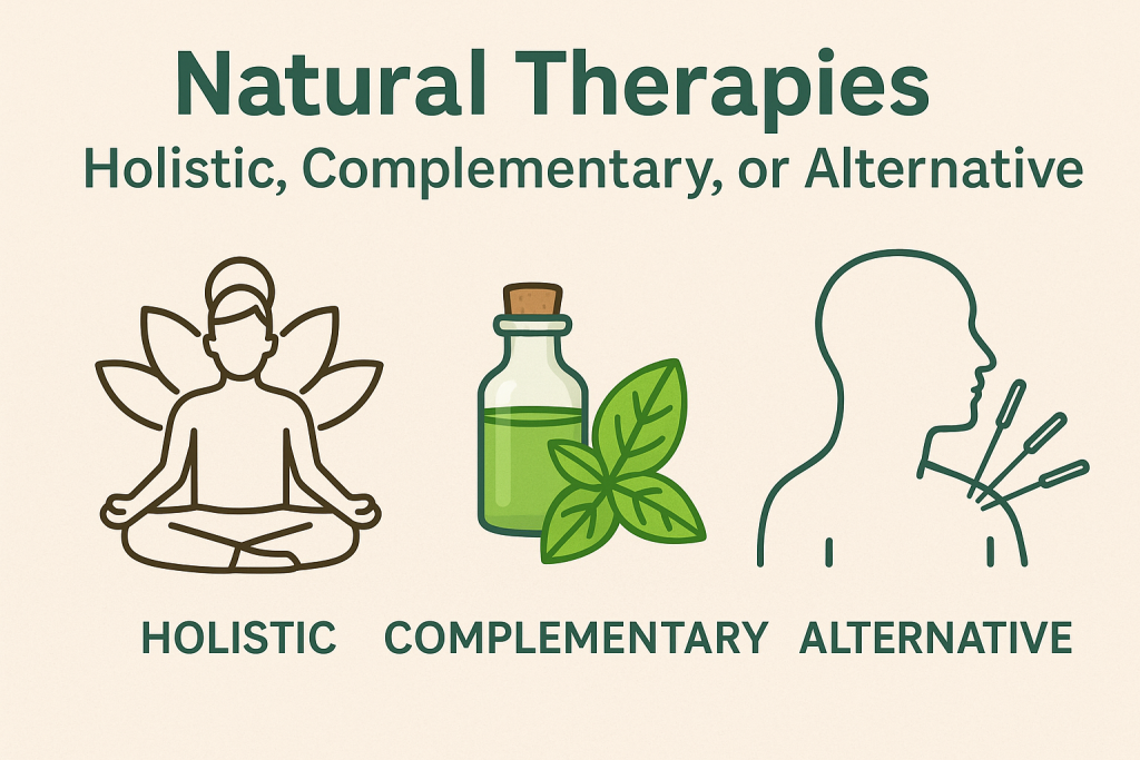Natural Therapies Holistic Complementary or Alternative